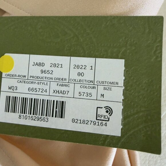 NWT GUCCI Swimsuit with Double G in Sparkling Jersey Sz M Light Pink - Picture 11 of 12